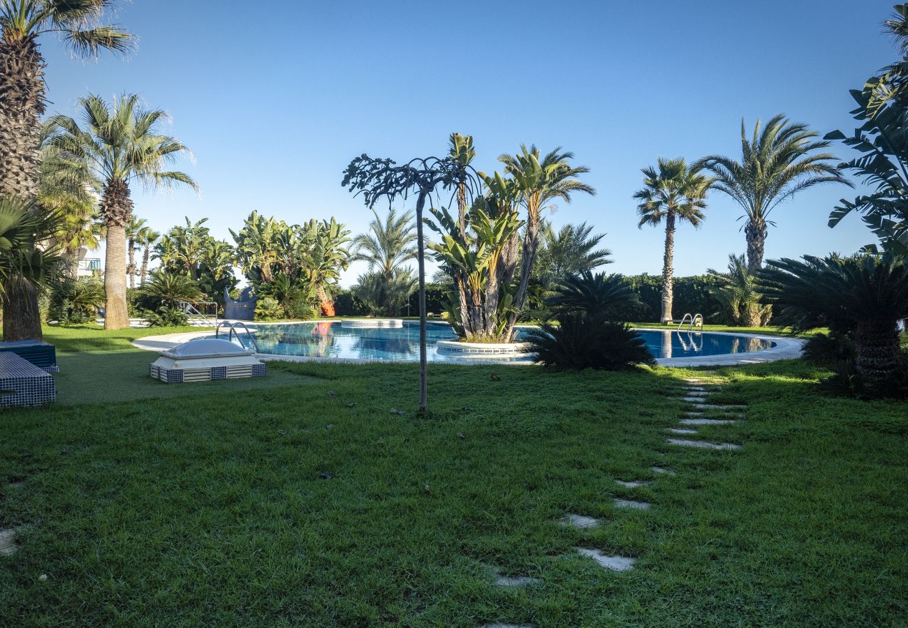 Vue sur le piscine